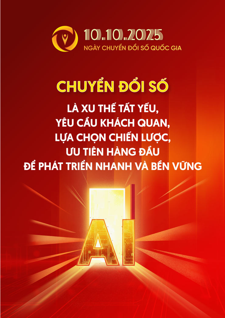 Bộ nhận diện Ngày Chuyển đổi số Quốc gia 10/10/2025.- Ảnh 4.
