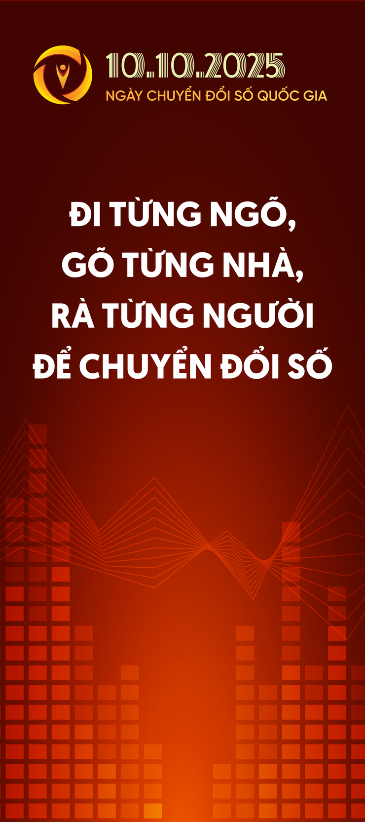 Bộ nhận diện Ngày Chuyển đổi số Quốc gia 10/10/2025.- Ảnh 8.